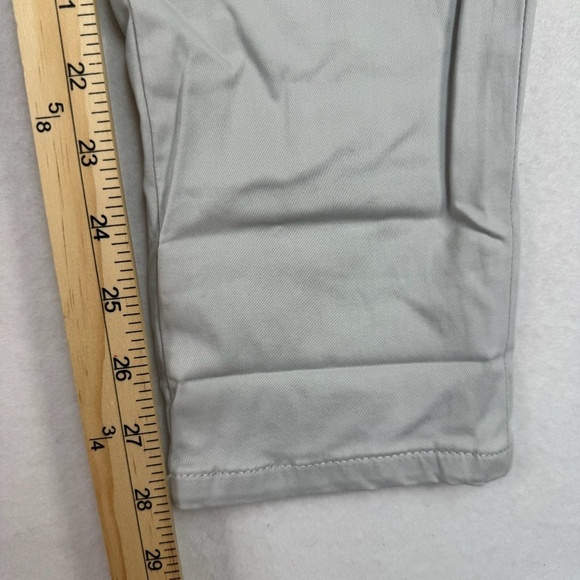 Lila Ryan Mid Rise Tapered Trouser Pant Womens Sz 4 Gray Violet Straight Leg NWT - Picture 11 of 14